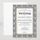 Recherche de gatsby mariage invitations Fête