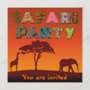 Recherche de savane africaine invitations Animaux sauvages