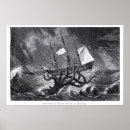 Suche nach sea monster poster Tintenfisch