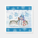 Recherche de bonhomme neige serviettes Flocons de neige