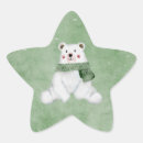 Recherche de étoile verte autocollants Vacances heureuses