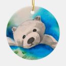 Recherche de ours blancs ornements Pour enfants