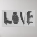 Suche nach waffe poster Liebe