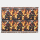 Suche nach flammen decken Feuer