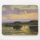 Recherche de solitude tapis souris Coucher du soleil