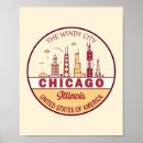 Recherche de retro chicago poster Voyage vintage rétro