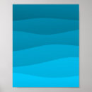 Recherche de vague bleue posters Océan