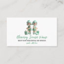 Recherche de cartons cartes visite Gouvernante