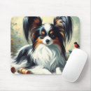 Recherche de chien papillon tapis souris Dog