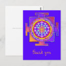 Recherche de yantras cartes postales Mandala