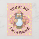Recherche de magicien cartes postales Assistant
