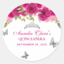 Recherche de anniversaire papillon autocollants Quinceañera