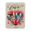 Recherche de voeux magnets Coeur