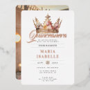 Recherche de crown invitations Quinceanera