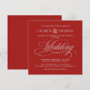 Recherche de rouge et argent invitations Pour eux