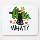 Suche nach lustige schwarze katze mousepads Weihnachten