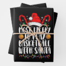 Recherche de basket ball papier cadeau Xmas
