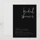Recherche de police blanche invitations Moderne
