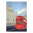 Suche nach roter bus poster England