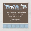 Recherche de carrés bleus et bruns invitations Bébé