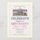 Recherche de vintage carousel invitations Pour enfants