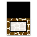 Suche nach giraffe tischkarten Tier