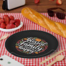 Recherche de thanksgiving assiettes Reconnaissant