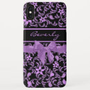 Recherche de ruban pourpre iphone coques Girly