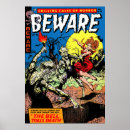 Recherche de nuit de halloween posters Rétro