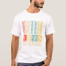 Recherche de september birthday tshirts Retro