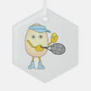 Recherche de tennis drôle ornements Joueur