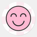 Suche nach happy face aufkleber Rosa