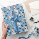 Recherche de jack russell papier cadeau Empreintes de pattes
