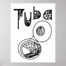 Recherche de tuba posters Laiton