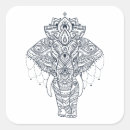Recherche de éléphant mandala autocollants Gribouiller