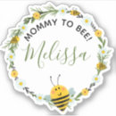 Suche nach niedliche bienen aufkleber Geschlechtsneutrale babydusche