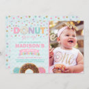 Recherche de donut party invitations Girl