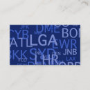 Suche nach flughafen visitenkarten Reise