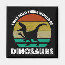 Recherche de dinosaures magnets Tyrannosaurus rex
