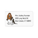 Suche nach basset rücksende aufkleber Welpe
