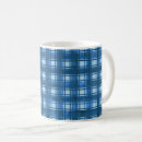 Recherche de bleu de denim tasses Bleu et blanc
