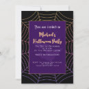 Recherche de spider web halloween invitations Toile