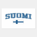 Recherche de drapeau nordique autocollants Finlande