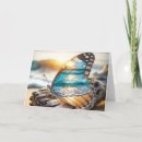 Recherche de coucher soleil papillon cartes invitations Océan