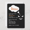 Recherche de boo halloween invitations Pour tous