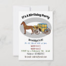 Recherche de cheval mignon invitations Vintage