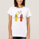 Recherche de condiments tshirts Humour