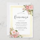 Recherche de double quinceanera invitations Floral