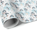 Suche nach pinguine geschenkpapier Blau