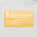 Recherche de diagonal cartes visite Monogramme